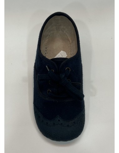 ZAPATO AZUL TERCIOPELO