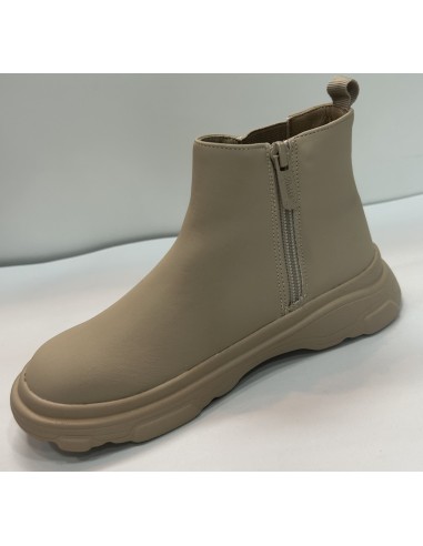 BOTA BEIGE ELÁSTICO