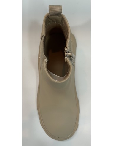 BOTA BEIGE ELÁSTICO