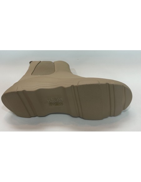 BOTA BEIGE ELÁSTICO