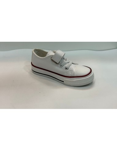 ZAPATILLAS BLANCAS TIPO CONVERS POLIPIEL