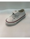 ZAPATILLAS BLANCAS TIPO CONVERS POLIPIEL