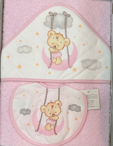 CAPA DE BAÑO + BABERO