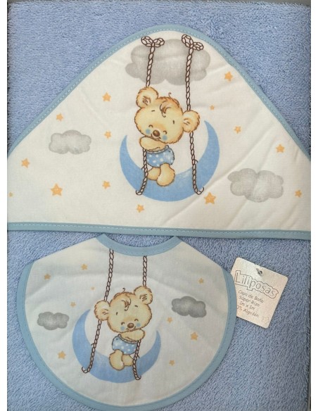 CAPA DE BAÑO + BABERO